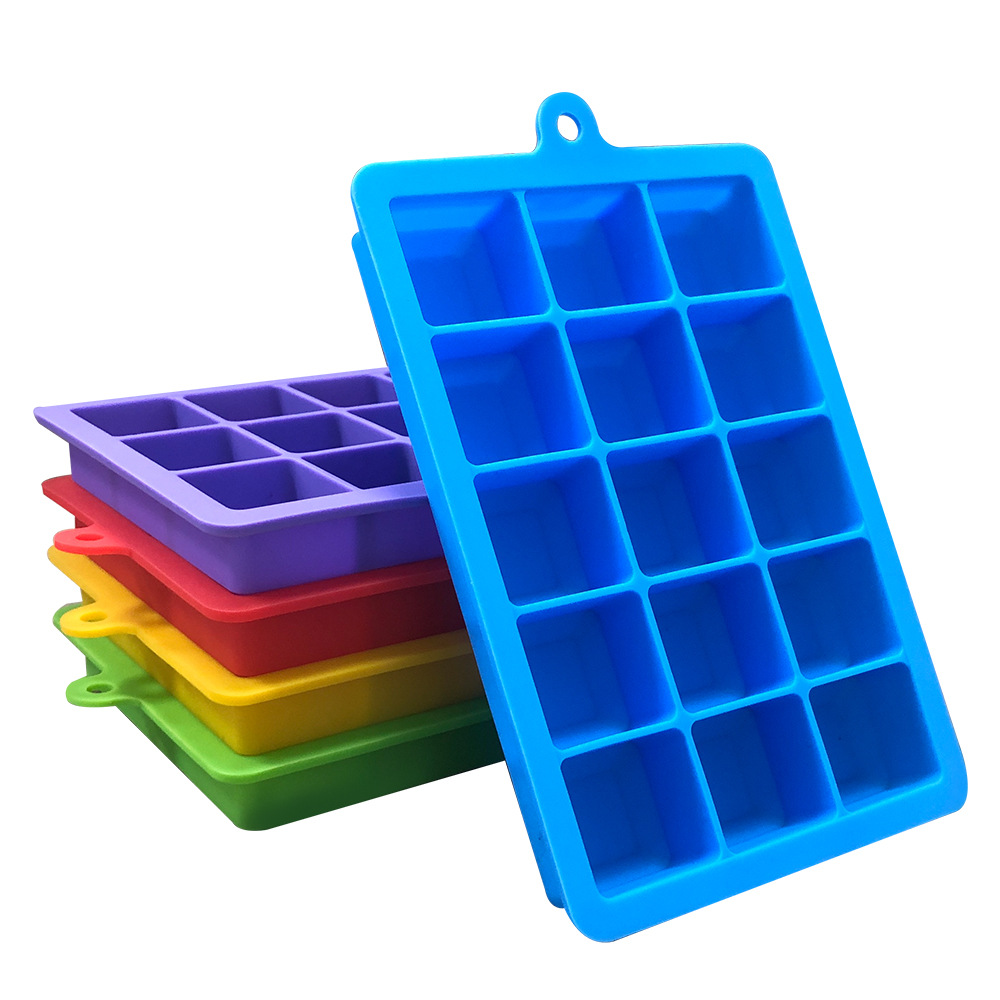 Khay Đựng Đá Silicone 15 Ô
