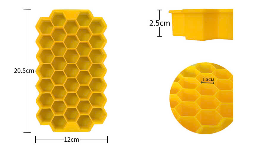Khay Đựng Đá Silicone 37 Ô