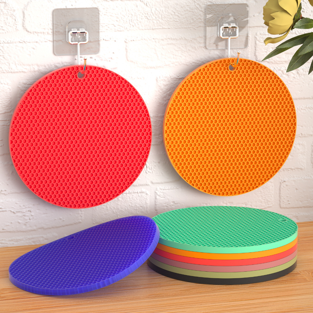 Đế Lót Bàn Silicone Hình Tổ Ong