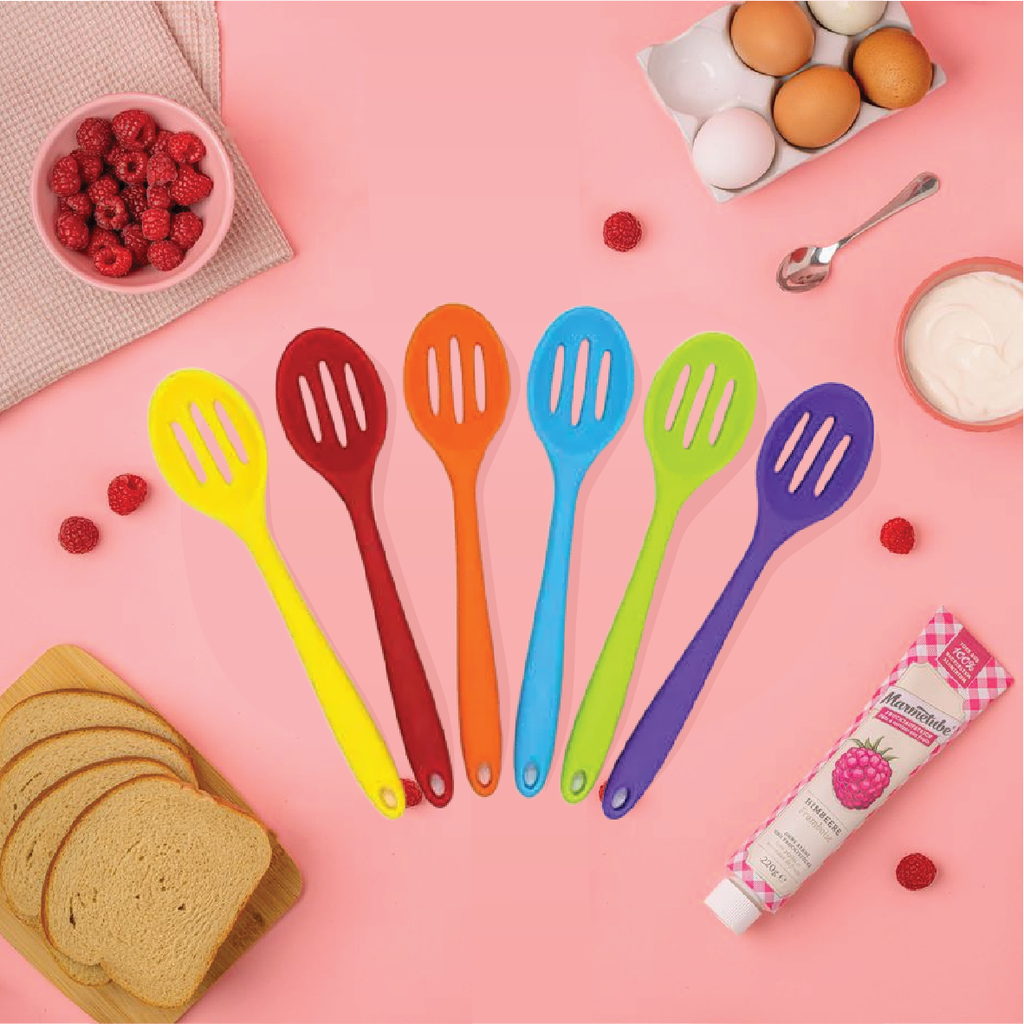 Thìa Có Rãnh Silicone