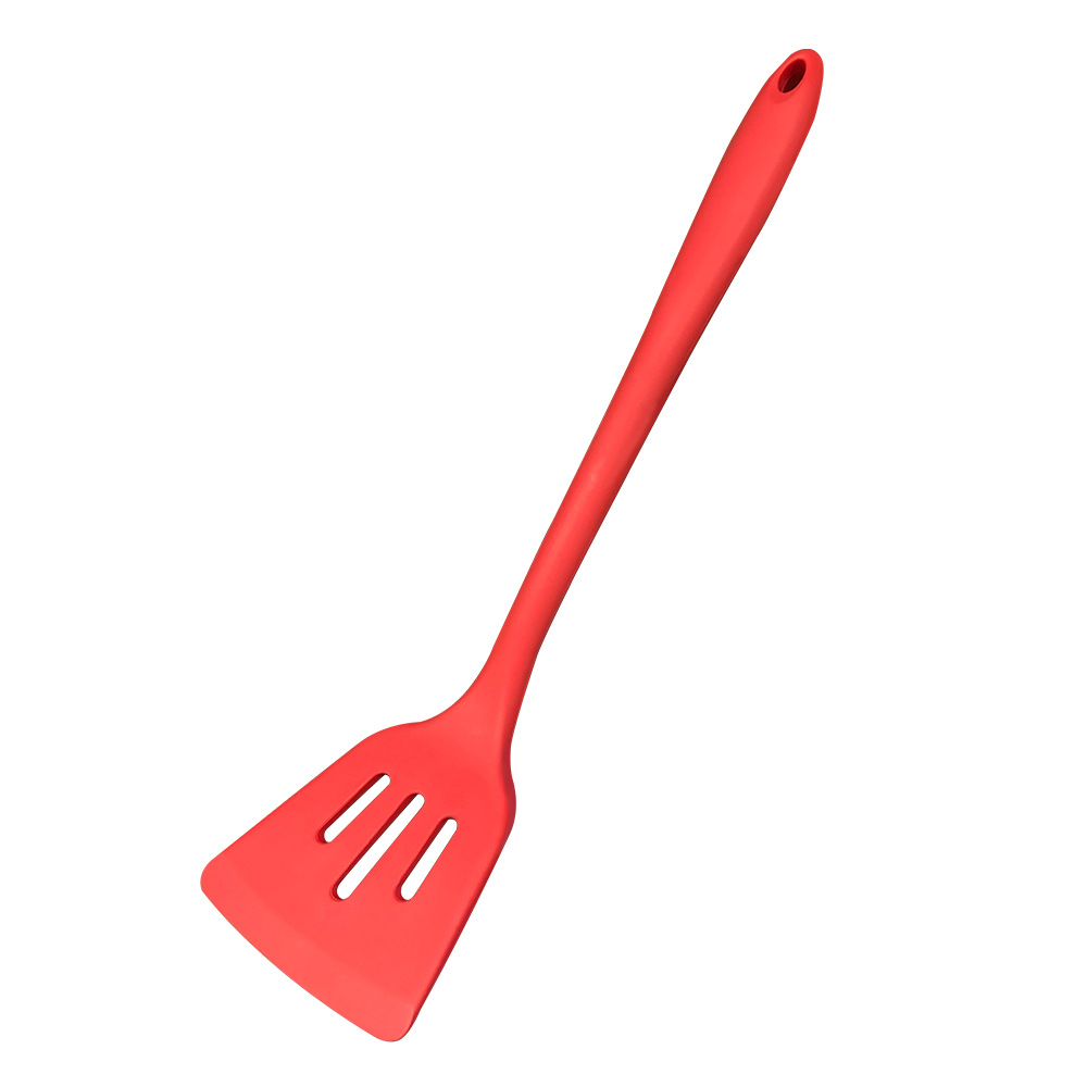 Silicone Hole Food Flipper (Red)